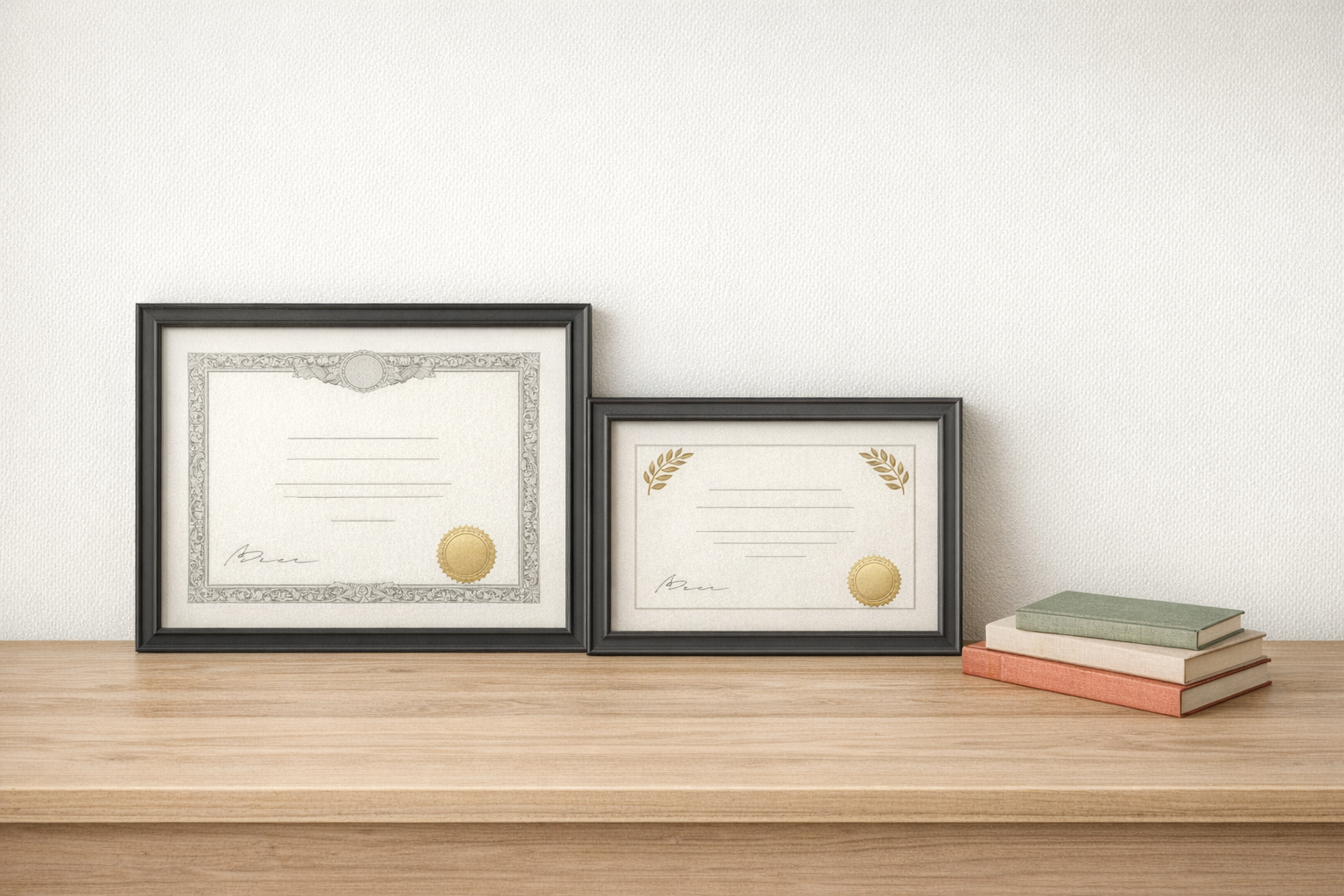 Временная заглушка фотографии сертификатов